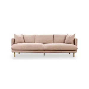 Zephyr 3.5 Seat Sofa - [ Byron Biscuit ] by ELLISON STUDIOS., a Sofas for sale on Style Sourcebook
