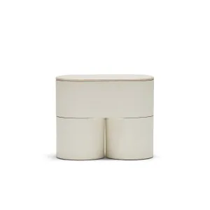 Fin Bedside - [ Tofu & Marble Cosmos ] by ELLISON STUDIOS., a Bedside Tables for sale on Style Sourcebook