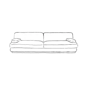 Stack 4 Seat Sofa Cover - [ Hyams Sable ] by ELLISON STUDIOS., a Sofas for sale on Style Sourcebook