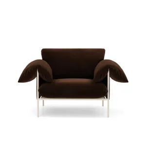 Alva Nougat Frame Armchair - [ Avalon Piccolo ] by ELLISON STUDIOS., a Chairs for sale on Style Sourcebook