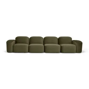 Muse 4 Seat Sofa - [ Malibu Matcha ] by ELLISON STUDIOS., a Sofas for sale on Style Sourcebook