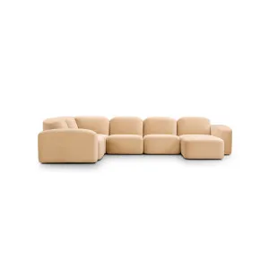 Muse 5 Piece RAF Chaise Modular Sofa - [ Malibu Dune ] by ELLISON STUDIOS., a Sofas for sale on Style Sourcebook