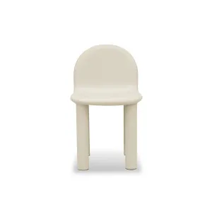 Arch Leather Dining Chair - [ Simpson Cream ] by ELLISON STUDIOS., a Dining Chairs for sale on Style Sourcebook