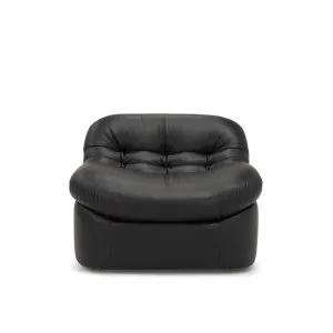 Glove Leather Occasional Chair - [ Simpson Noir ] by ELLISON STUDIOS., a Chairs for sale on Style Sourcebook