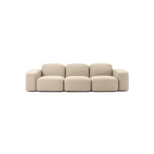 Muse Outdoor 3 Seat Sofa - [ Wategos Blonde ] by ELLISON STUDIOS., a Outdoor Sofas for sale on Style Sourcebook