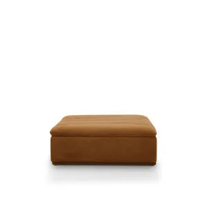 Float 1.5 Seat Spacer Modular Piece - [ Malibu Cognac ] by ELLISON STUDIOS., a Sofas for sale on Style Sourcebook