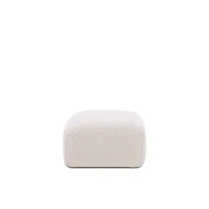 Muse Ottoman - [ Bronte La Creme ] by ELLISON STUDIOS., a Ottomans for sale on Style Sourcebook