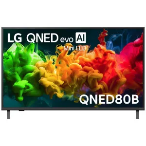 LG 43 Inch QNED80B EVO AI Mini LED 4K Smart TV [2026] 43QNED80BSA by LG, a Home Entertainment for sale on Style Sourcebook