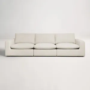 Hudson 4 Seat Sofa, Luxe Natural, by Lounge Lovers by Lounge Lovers, a Sofas for sale on Style Sourcebook