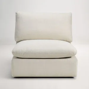 Hudson Armless Mod Sofa, Luxe Natural, by Lounge Lovers by Lounge Lovers, a Sofas for sale on Style Sourcebook