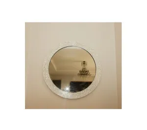 Mother of Pearl Wall Mirror 100cm by ", a Mirrors for sale on Style Sourcebook