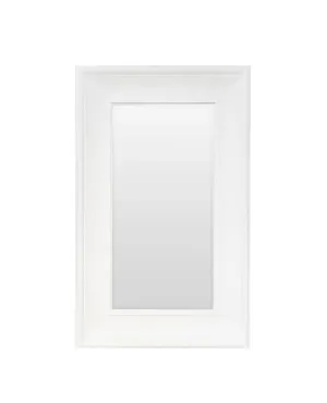 Bates White Floor Mirror 125cm x 201cm by Cafe Lighting &amp; Living, a Mirrors for sale on Style Sourcebook