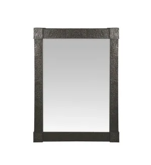 Benny Rectangle Bronze Wall Mirror 92cm x 123cm by Cafe Lighting &amp; Living, a Mirrors for sale on Style Sourcebook