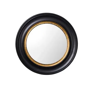 Cielo Black Wall Mirror 100cm by Cafe Lighting &amp; Living, a Mirrors for sale on Style Sourcebook