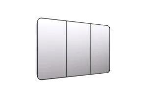 Callie Rectangle Mirror Cabinet Black 120cm x 80cm by ", a Vanity Mirrors for sale on Style Sourcebook