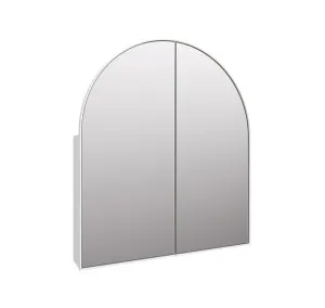 Amir Arch Mirror Cabinet White 86cm x 76cm by ", a Vanity Mirrors for sale on Style Sourcebook