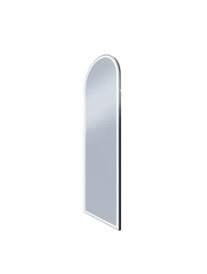 Great Great Arch Full Length LED Mirror with Portable Magnifier Manhattan Black - 60cm x 180cm by Remer, a Vanity Mirrors for sale on Style Sourcebook