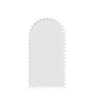 Brighton White Floor Mirror 197cm x 105cm by Luxe Mirrors, a Mirrors for sale on Style Sourcebook