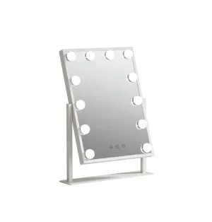Tabletop Makeup Mirror with LED Lights 20cm x 13cm by Luxe Mirrors, a Illuminated Mirrors for sale on Style Sourcebook