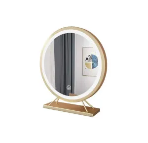 Touch Screen Makeup Mirror with LED Light 40cm by Luxe Mirrors, a Illuminated Mirrors for sale on Style Sourcebook