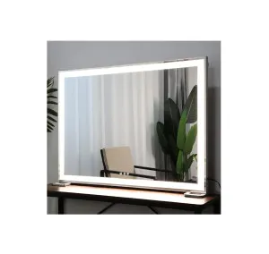 Smart Touch LED & 3 Modes Lighted Makeup Mirror 92cm x 62cm by Luxe Mirrors, a Illuminated Mirrors for sale on Style Sourcebook