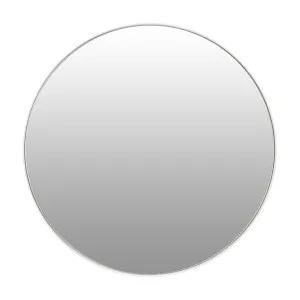 Luxe Barcelona White Round Bathroom Mirror - 800mm by ", a Vanity Mirrors for sale on Style Sourcebook