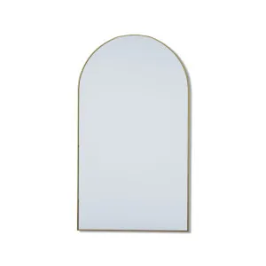 Extra Large Arch Gold Leaner Mirror - 210cm x 120cm by Luxe Mirrors, a Vanity Mirrors for sale on Style Sourcebook