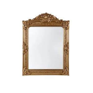 Liza Wall Mirror Antique Gold 90cm x 120cm by Luxe Mirrors, a Mirrors for sale on Style Sourcebook