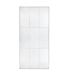 Bellini Antique Floor Mirror Panelled 100cm x 220cm by Luxe Mirrors, a Mirrors for sale on Style Sourcebook