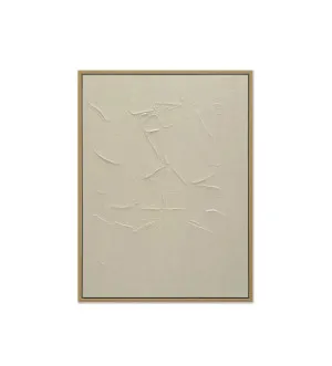 Hand-Painted Neutral State I Wall Art Canvas 125cm x 95cm by Luxe Mirrors, a Prints for sale on Style Sourcebook