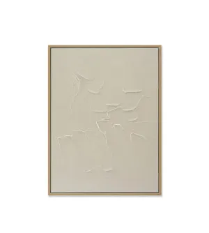 Hand-Painted Neutral State II Wall Art Canvas 125cm x 95cm by Luxe Mirrors, a Prints for sale on Style Sourcebook