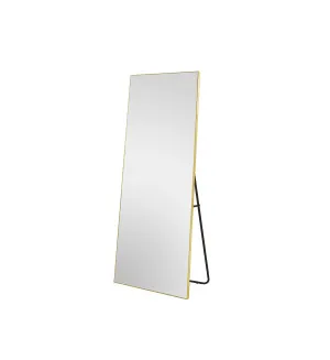 Gold Large Modern Floor Mirror 3 sizes available by Luxe Mirrors, a Mirrors for sale on Style Sourcebook