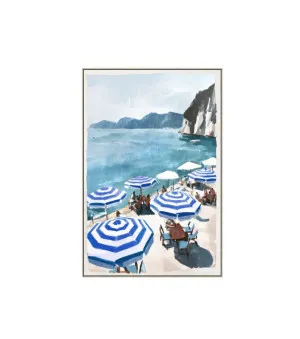 Summer on the Coast B Wall Art Canvas 120cm x 80cm by Luxe Mirrors, a Prints for sale on Style Sourcebook
