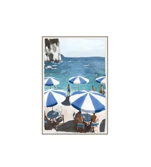 Summer on the Coast A Wall Art Canvas 120cm x 80cm by Luxe Mirrors, a Prints for sale on Style Sourcebook