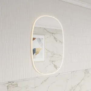 1400mm, Brushed Nickel by Luxe Mirrors, a Vanity Mirrors for sale on Style Sourcebook