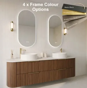 Brushed Gold, 900mm x 450mm by Luxe Mirrors, a Vanity Mirrors for sale on Style Sourcebook
