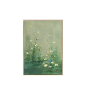Hand-Painted Breath of Spring I Wall Art Canvas 70cm x 100cm by Luxe Mirrors, a Prints for sale on Style Sourcebook