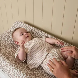 Mocka Animal Print Change Mat Cover - Beige/Brown by Mocka., a Changing Tables for sale on Style Sourcebook