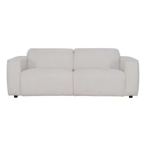 Nevada 2 Seater Recliner Sofa in Domino Marshmallow by OZ Design, a Sofas for sale on Style Sourcebook