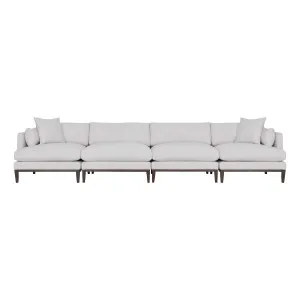 Seville 4 Seater Sofa in Apollo Optical / Smoked Oak by OZ Design, a Sofas for sale on Style Sourcebook