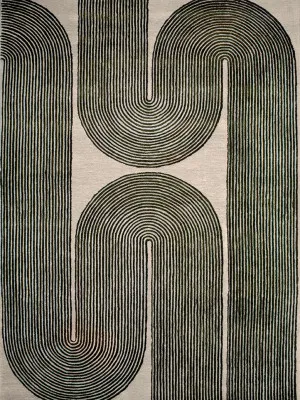 Viper Rug | Olive by Tallira by The Rug Collection, a Contemporary Rugs for sale on Style Sourcebook