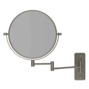 Thermogroup Ablaze 204 1&5x Magnification Bathroom Shaving Mirror - Brushed Nickel R16SMBN by Thermogroup, a Mirrors for sale on Style Sourcebook