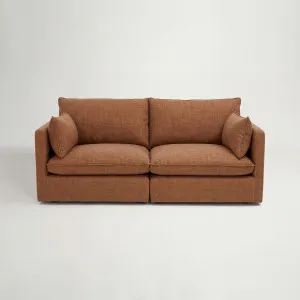 Loft Mini 2 Seat Sofa, Luxe Rust, by Lounge Lovers by Lounge Lovers, a Sofas for sale on Style Sourcebook