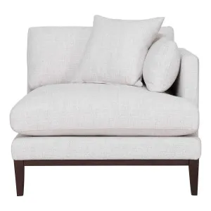 Seville Sofa End RHF in Apollo Optical / Smoked Oak by OZ Design, a Sofas for sale on Style Sourcebook