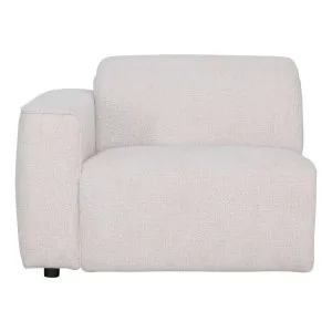 Nevada Sofa End Recliner LHF in Domino Marshmallow by OZ Design, a Sofas for sale on Style Sourcebook