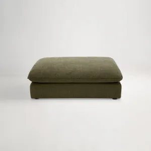 Loft Ottoman, Luxe Green, by Lounge Lovers by Lounge Lovers, a Ottomans for sale on Style Sourcebook