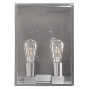 Havit Bayside 2 Light 316 Stainless Steel Outdoor Wall Light - Stainless Steel by Havit, a Wall Lighting for sale on Style Sourcebook