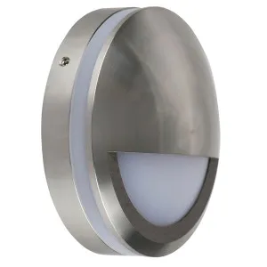 Havit Nava Aluminium 240V LED Wall/Step Light with Eyelid - Titanium by Havit, a Wall Lighting for sale on Style Sourcebook