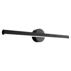 Calibo Aeris 600mm Slimline Fluted Wall Light - Black by Calibo, a Wall Lighting for sale on Style Sourcebook