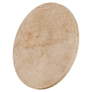 Calibo Orville 200mm Travertine Stone Eclipse Wall Light - Beige by Calibo, a Lighting for sale on Style Sourcebook